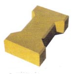 Плитка вибролитая Катушка 225х136х60